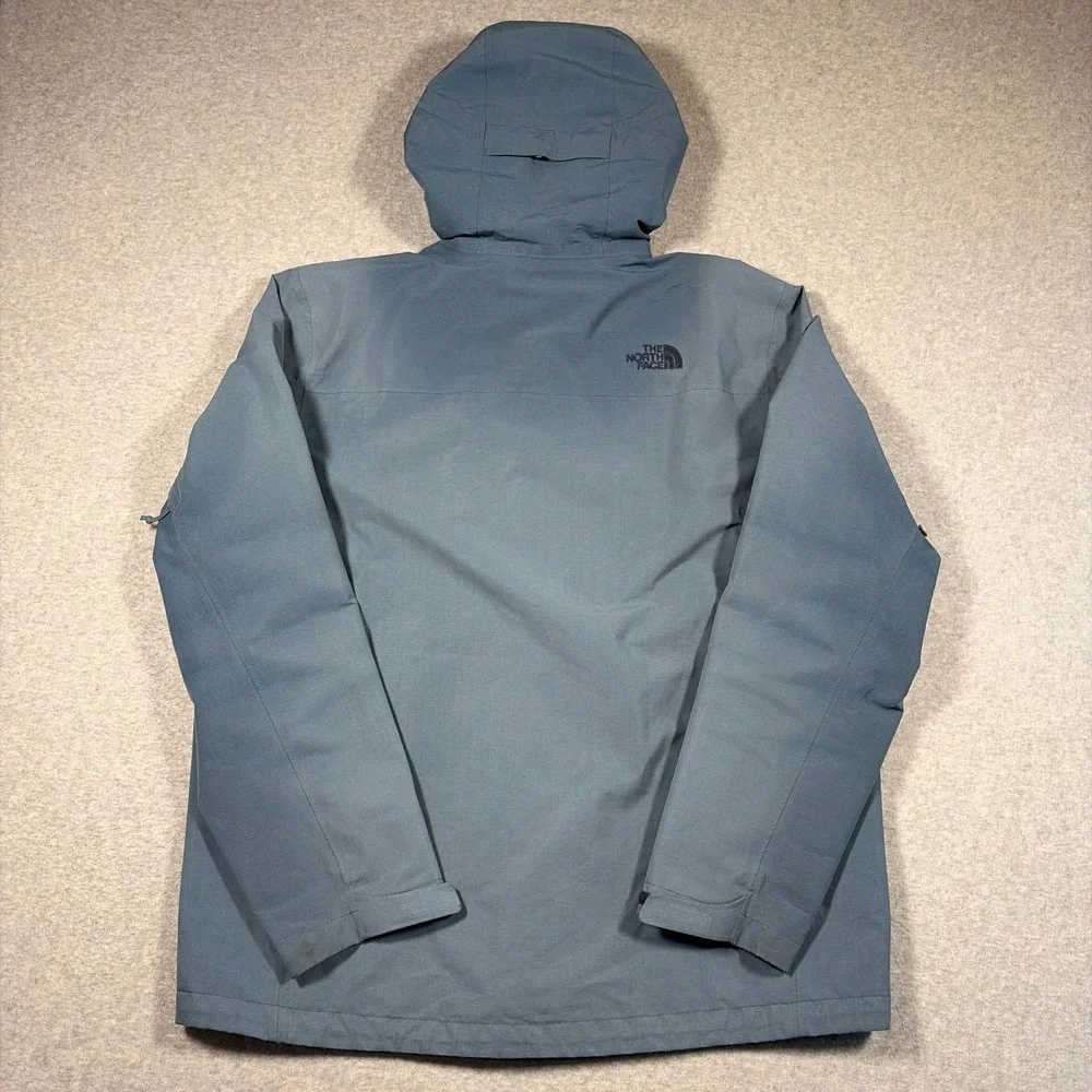 The North Face Dryzzle Gore-Tex Jacket Men Large Blue Hooded Waterproof Shell